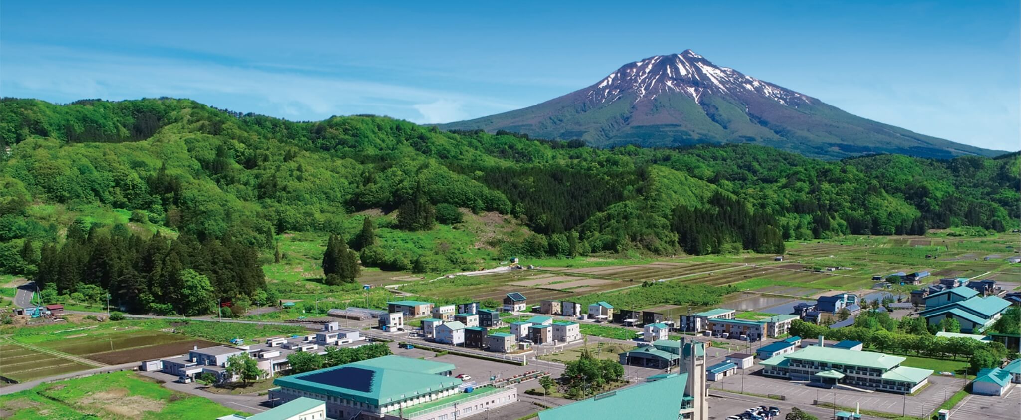 西目屋村の風景