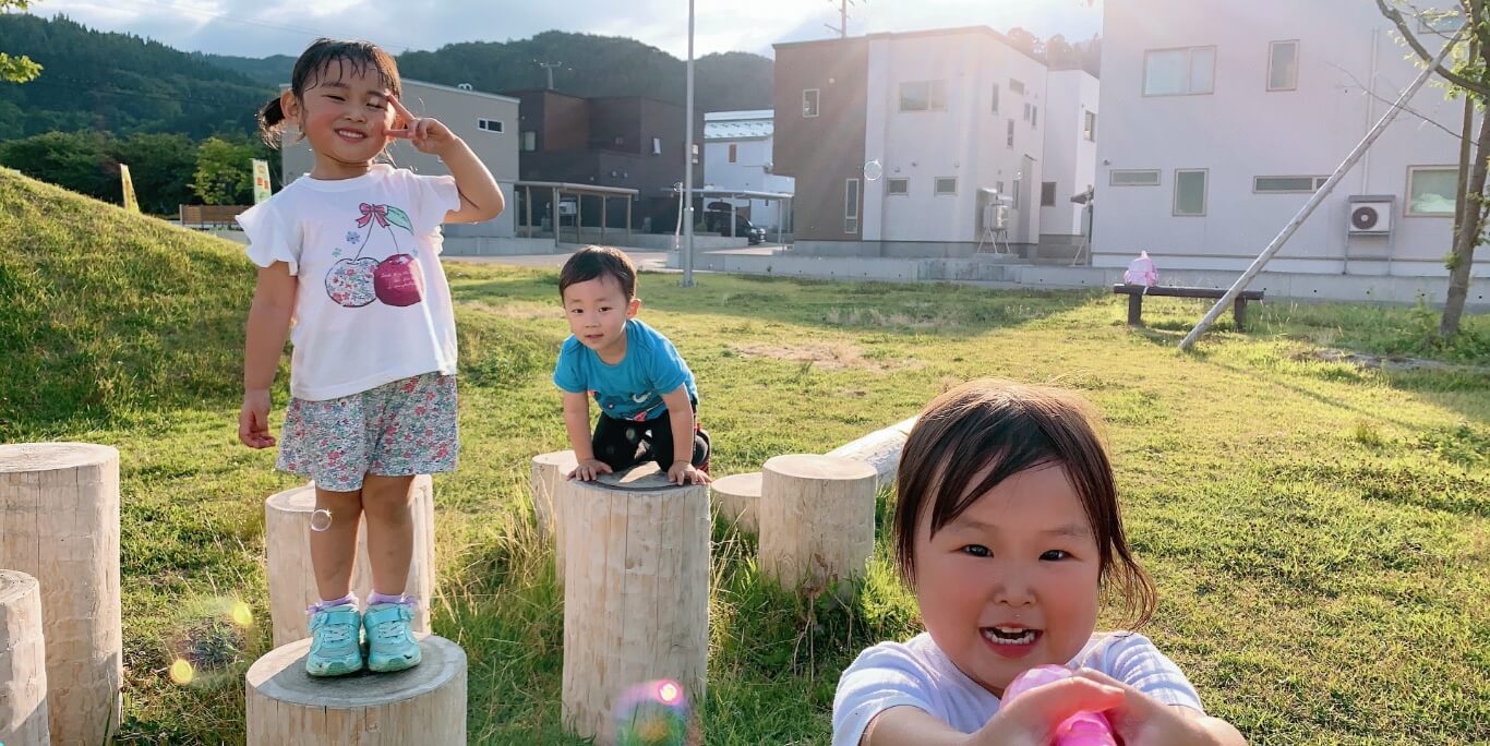 子育てに優しい村 西目屋村